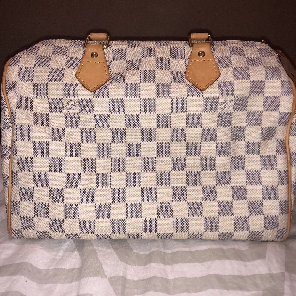 AUTHENTIC Louis Vuitton Damier Azul Speedy 30
